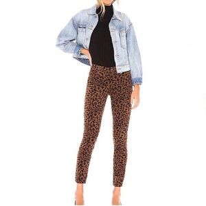 BLANKNYC Leopard Print corduroy Pants